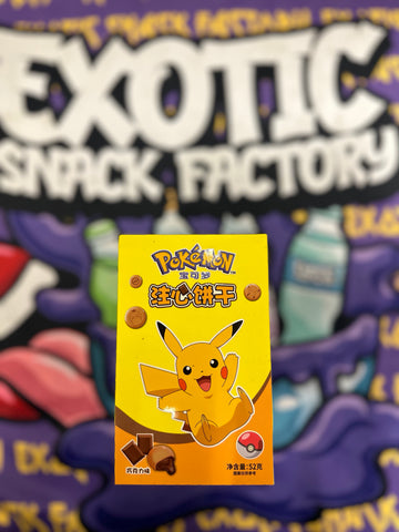 Pokémon Chocolate Filled Biscuits (China)