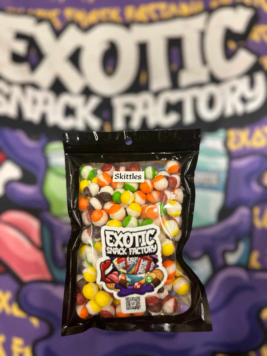 Freeze Dried Skittles – Exotic Snack Factory