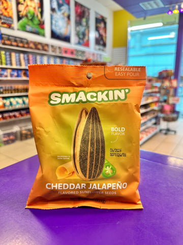 Smackin seeds cheddar jalapeño