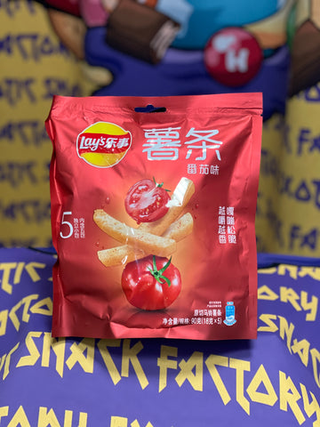 Lays ketchup potato chips (China)