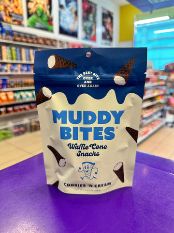 Muddy bites cookies & cream