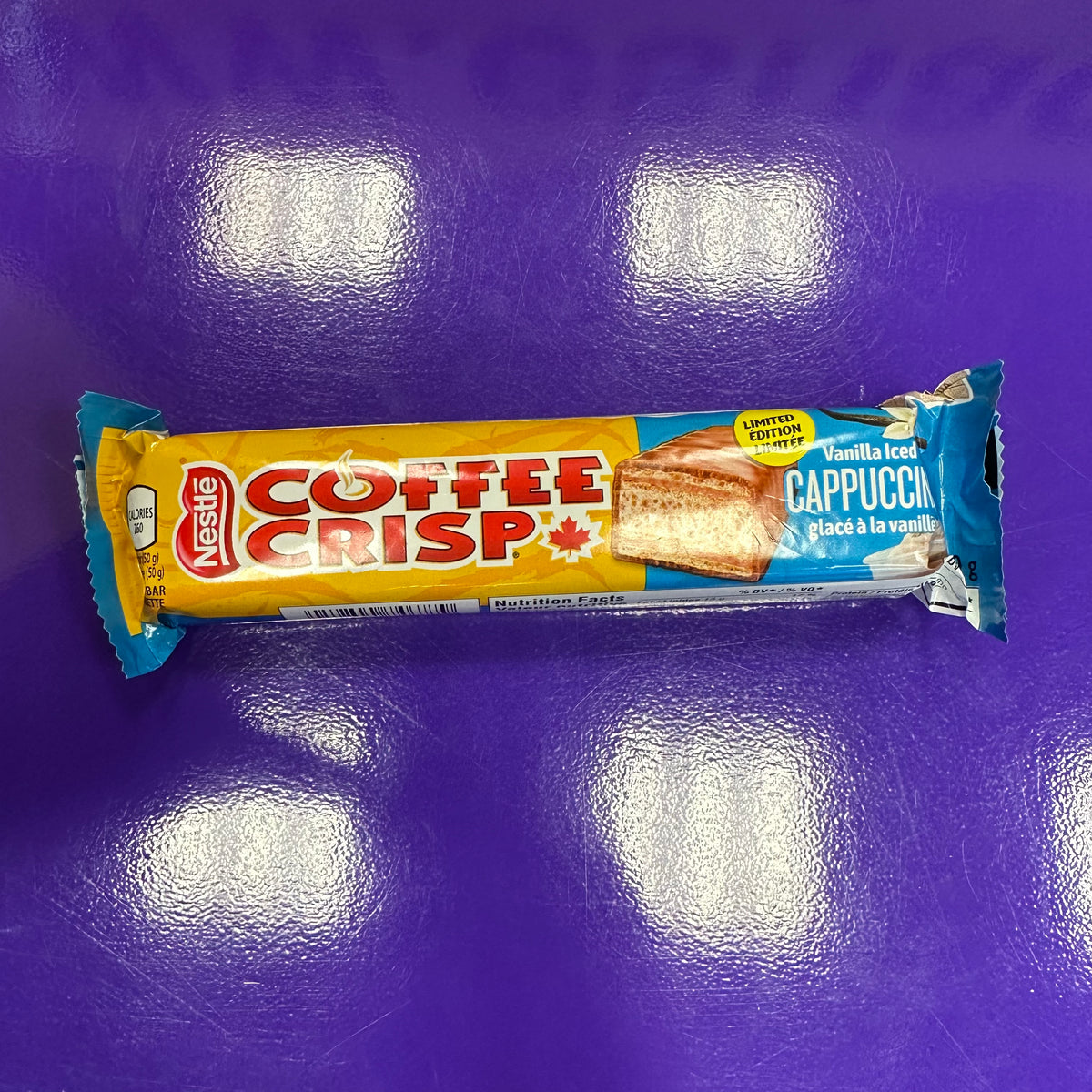 Coffee Crisp Vanilla Iced Cappuccino Canada Exotic Snack Factory