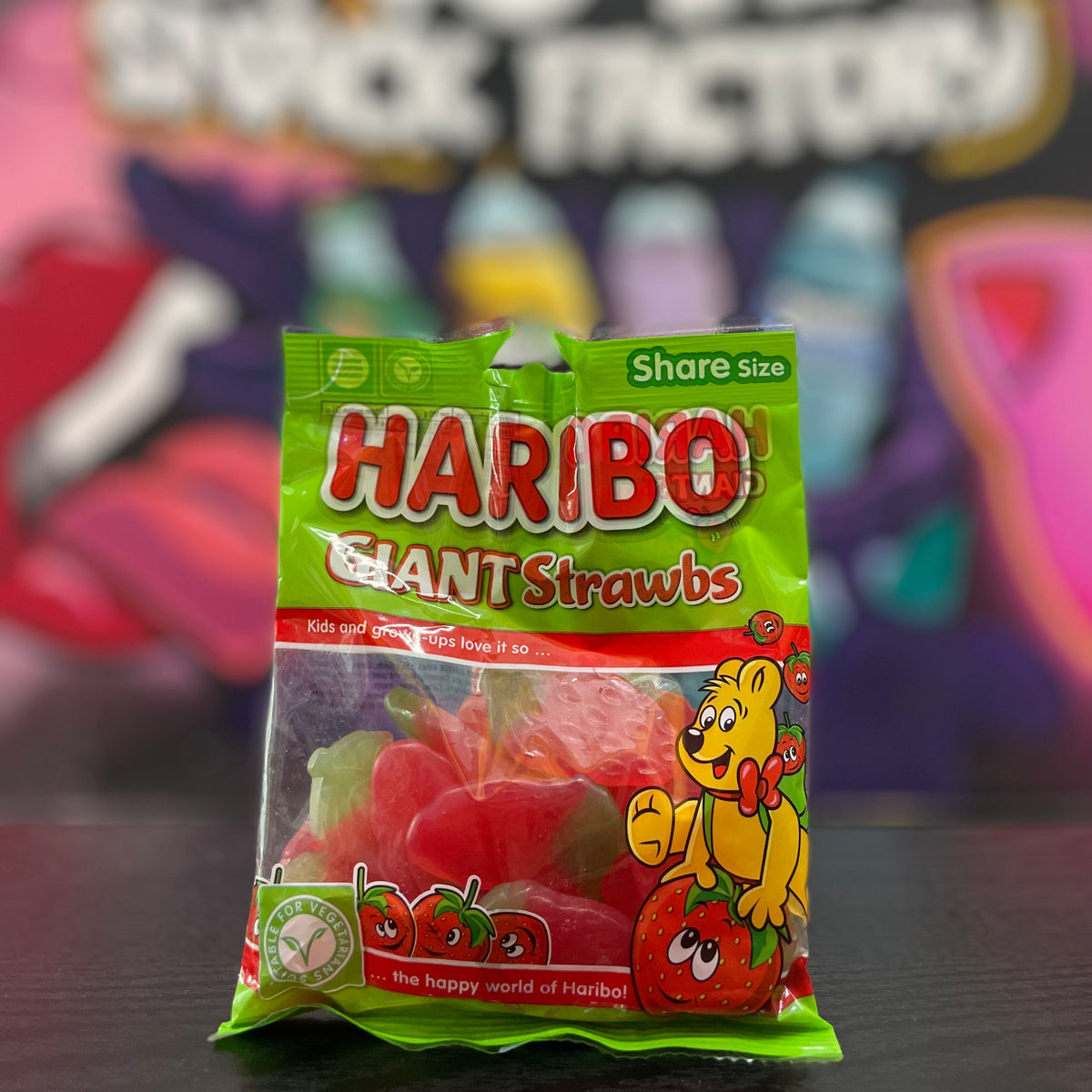 Haribo Giant Strawbs (UK) – Exotic Snack Factory