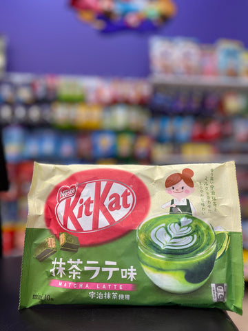 Kit Kat Matcha Latte Family Bag (Japan)